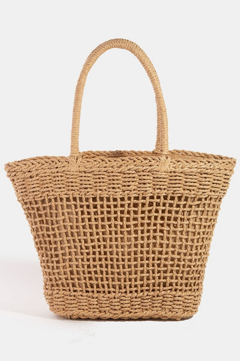 Straw Tote Bag