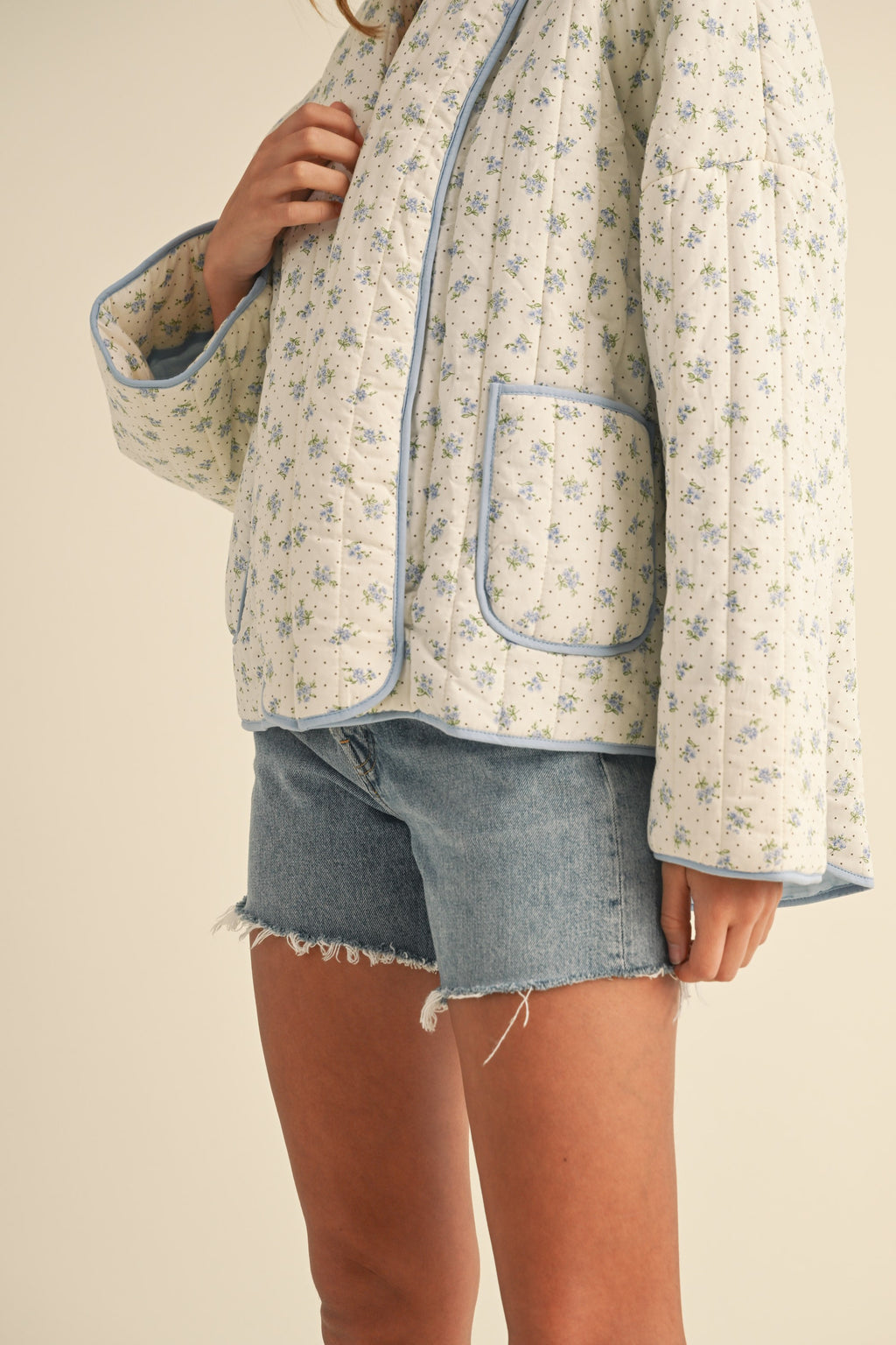 Floral Quilted Jacket