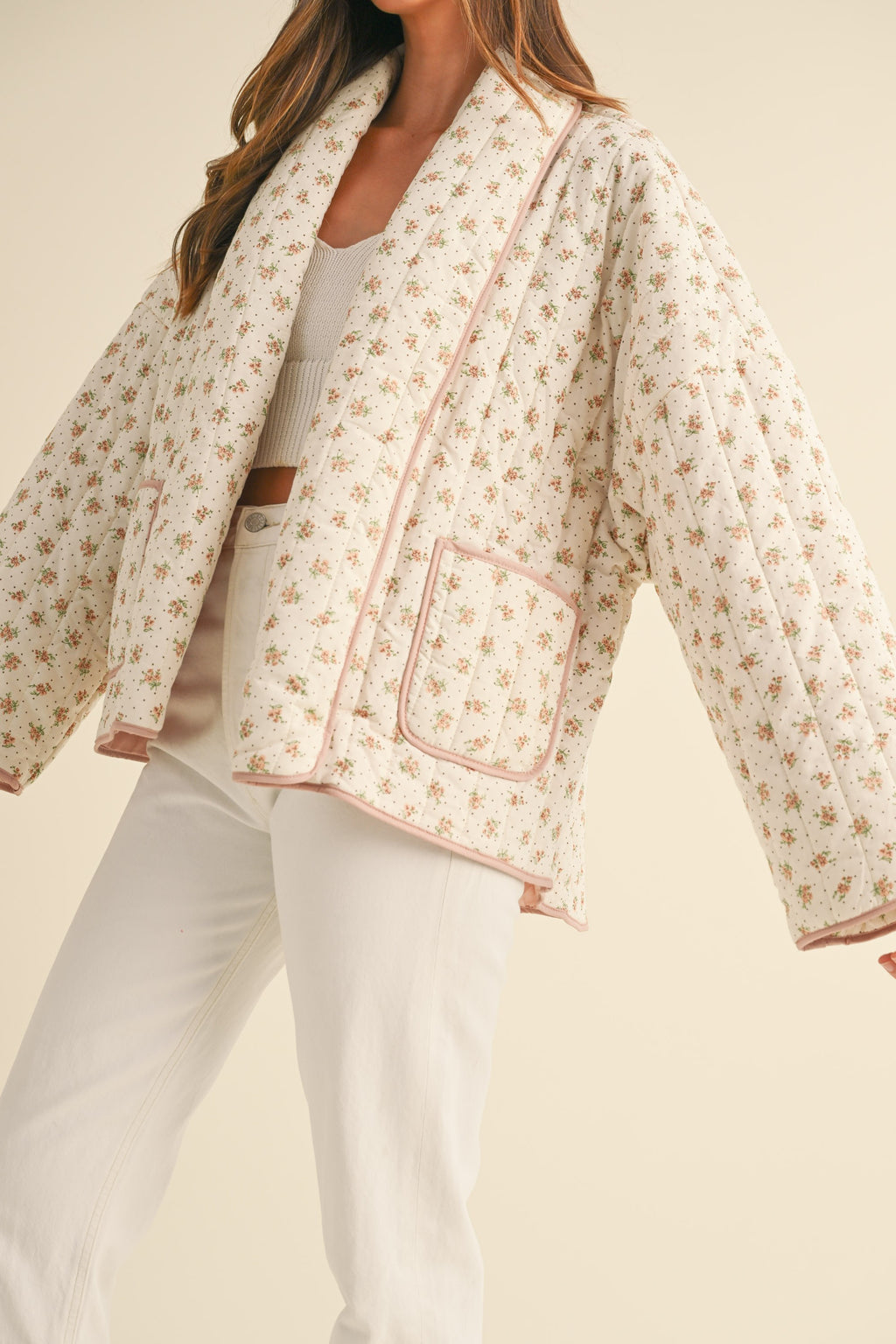 Floral Quilted Jacket