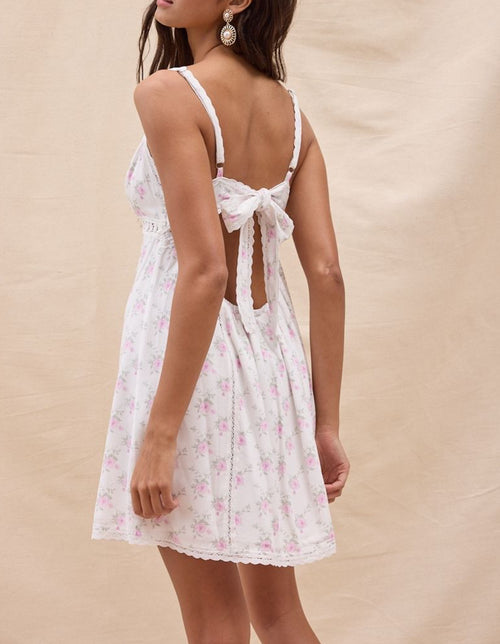Blush and Bloom Mini Dress