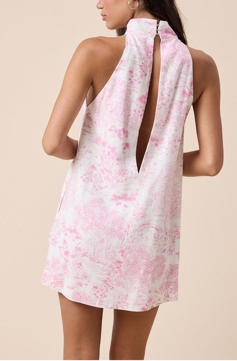 Pastel Poetry Mini Dress